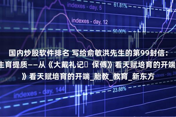 国内炒股软件排名 写给俞敏洪先生的第99封信：以怀子礼育人，为生育提质——从《大戴礼记・保傅》看天赋培育的开端_胎教_教育_新东方